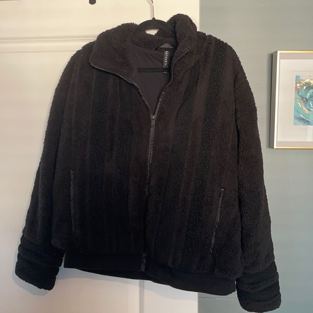 Teddy athleta jacket size XL